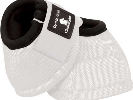 Classic Equine Dy•No Turn Bell Boot - White For Cheap