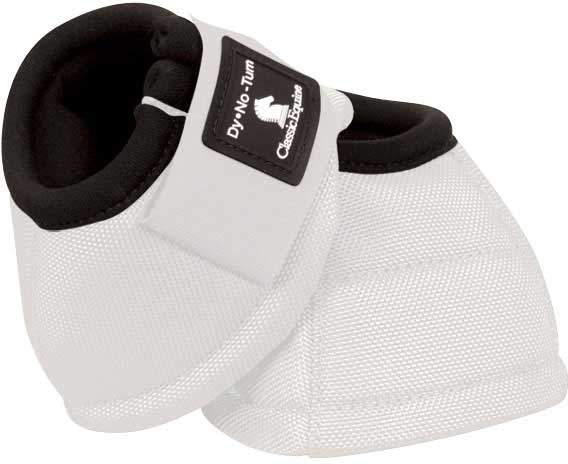 Classic Equine Dy•No Turn Bell Boot - White For Cheap