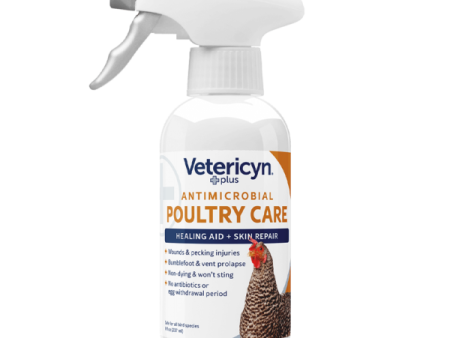 Vetericyn Plus Antimicrobial Poultry Care 8oz Online Hot Sale