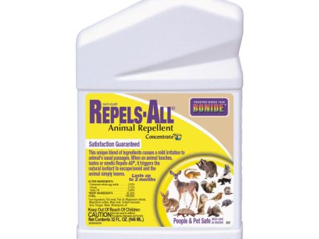 Bonide Repels All 1 Qt. Concentrate Animal Repellent Supply