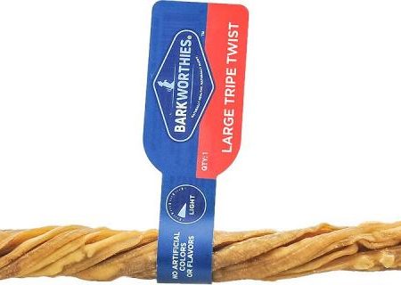 Barkworthies Dog Tripe Twist Dog Chew Online