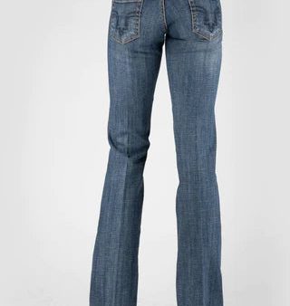 Stetson Logo Deco Pocket Bootcut Jean Discount