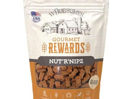 Wholesomes Rewards Nut R Nipz Biscuit Dog Treat Fashion