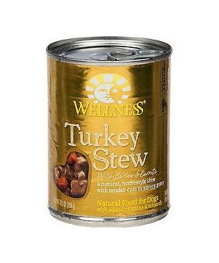 Wellness Natural Turkey Stew with Barley and Carrots Wet Canned Dog Food Online Hot Sale