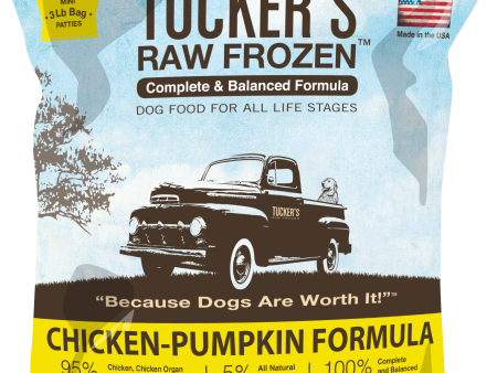 Tucker s Chicken-Pumpkin Complete and Balanced Raw Diets for Dogs Discount