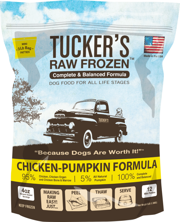 Tucker s Chicken-Pumpkin Complete and Balanced Raw Diets for Dogs Discount