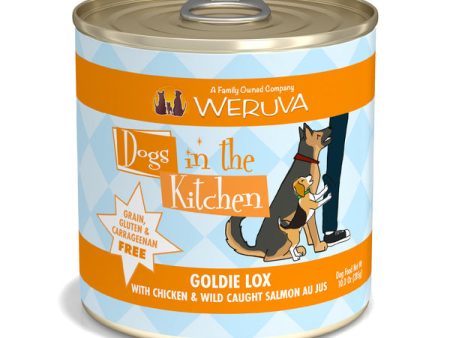 Weruva Dogs in the Kitchen Goldie Lox with Chicken & Wild Caught Salmon Au Jus Online Sale