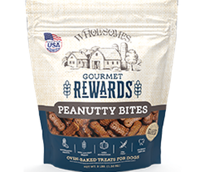 Wholesome Rewards Peanut Butter Biscuits Dog Treat For Cheap