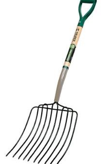 Truper Tools Tru Pro 10-Tine Manure Fork D-Handle Online Hot Sale