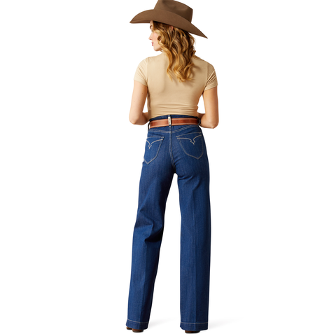 Ariat  Bria  Ultra Wide Leg Jean Fashion