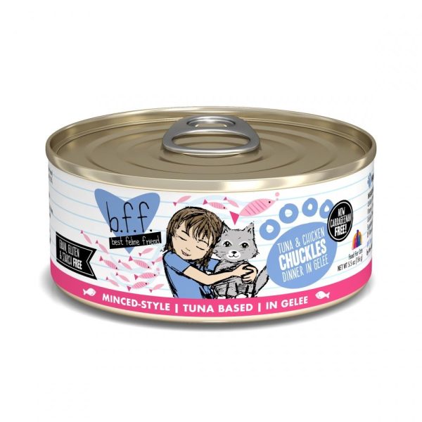 Weruva BFF Tuna & Chicken Chuckles Canned Cat Food For Sale