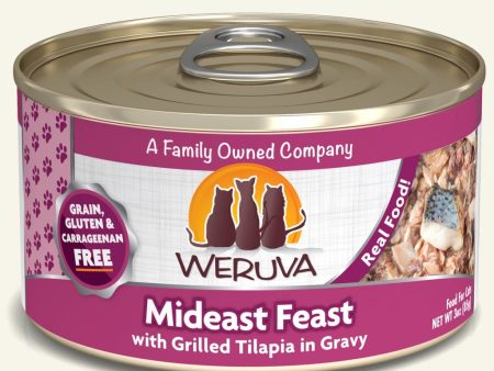 Weruva Mideast Feast With Grilled Tilapia Canned Cat Food Sale