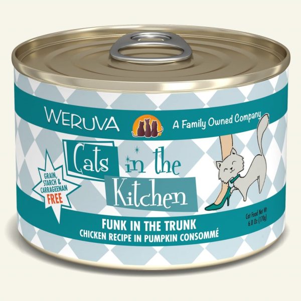 Weruva Funk in the Trunk Chicken Recipe in Pumpkin Consommé Cat Food Supply