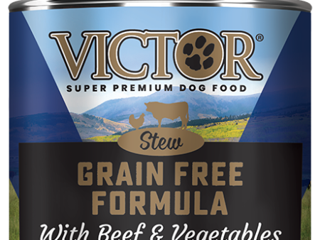 Victor Grain Free Formula with Beef and Vegetables Cuts in Gravy For Discount