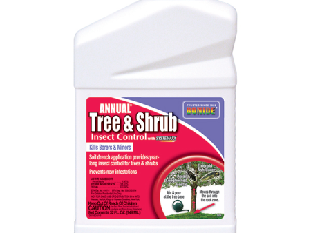 BONIDE ANNUAL TREE & SHRUB INSECT CONTROL CONCENTRATE 1 QT on Sale