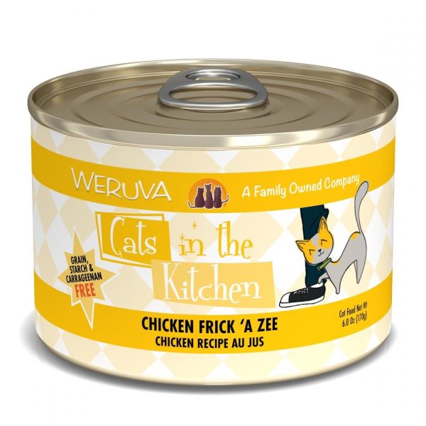 Weruva Cats in the Kitchen Chicken Frick  A Zee Canned Cat Food Online Hot Sale