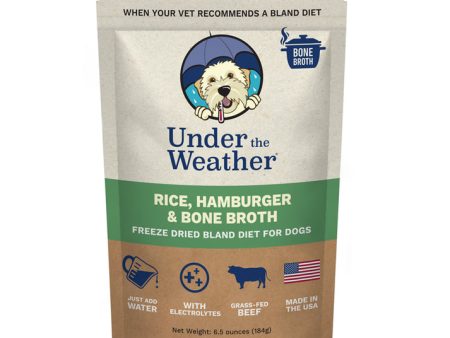 Under the Weather Hamburger, Rice, & Bone Broth Bland Diet For Dogs (6 oz) Discount