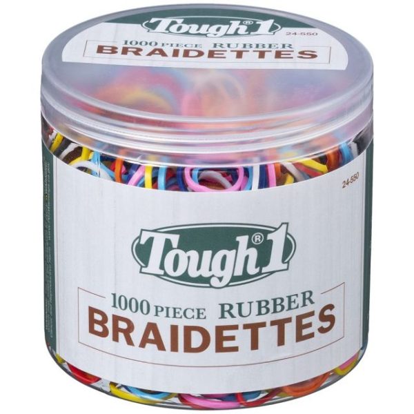 Tough-1 Rubber Braidettes 1000 Count Rainbow Online Hot Sale