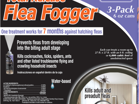 Total Release Flea Fogger Cheap