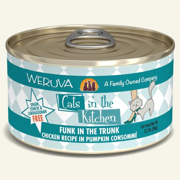 Weruva Funk in the Trunk Chicken Recipe in Pumpkin Consommé Cat Food Supply