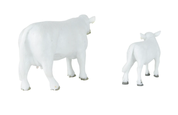 Big Country Toys Charolais Cow Calf Set For Sale