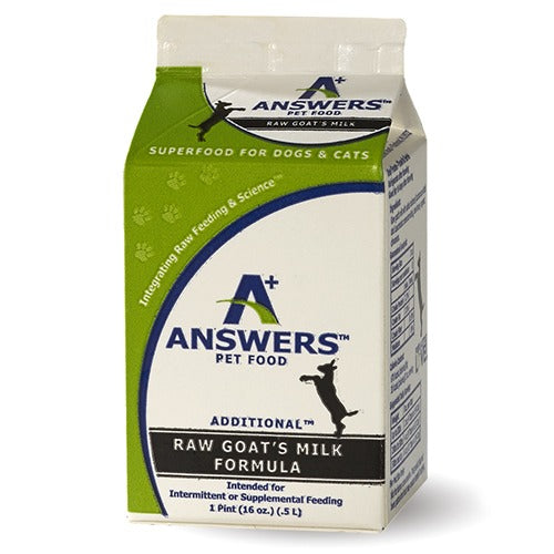 Answers Fermented Raw Goat Milk For Sale