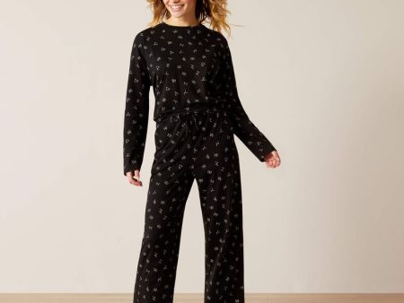 Ariat Cattle Brand Pajama Set For Cheap