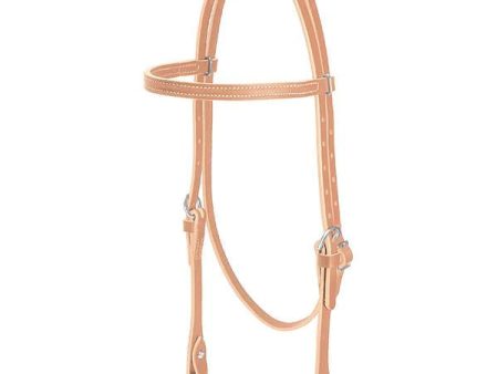 Weaver Horizon Browband Headstalls - Golden Brown Online Hot Sale