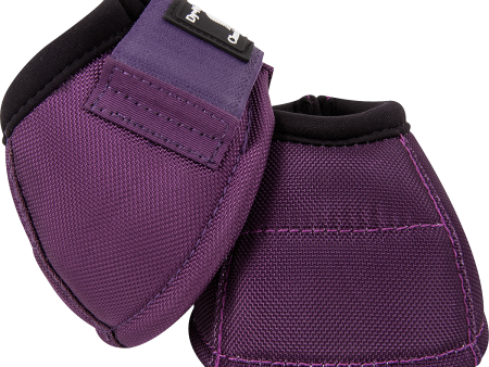 Classic Equine Dy•No Turn Bell Boot - Eggplant Supply