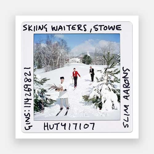 Skiing Waiters - Slide Online Hot Sale