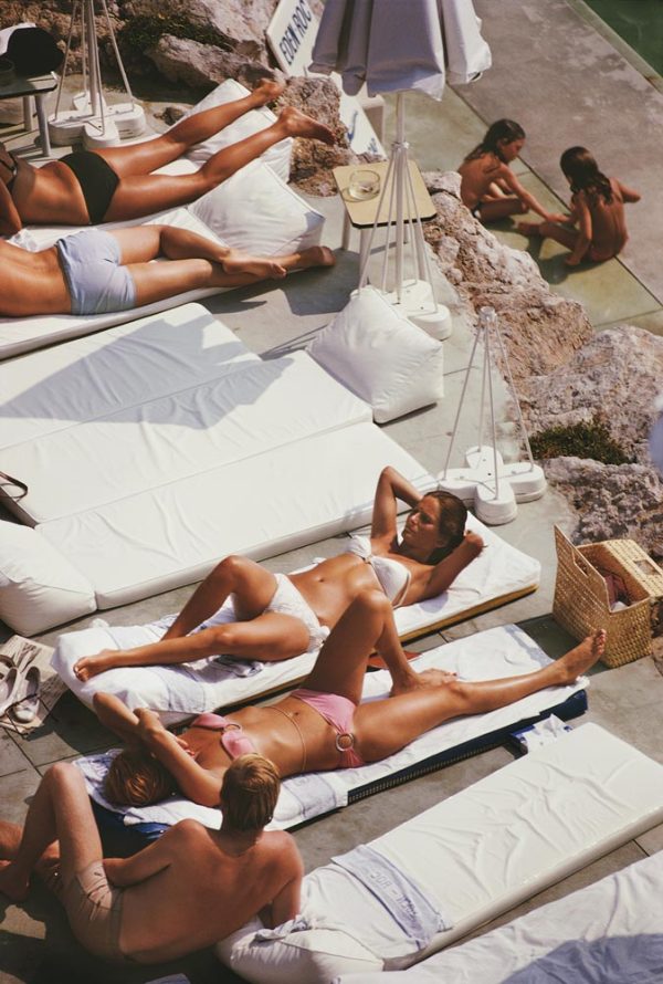 Sunbathers At Eden Roc on Sale