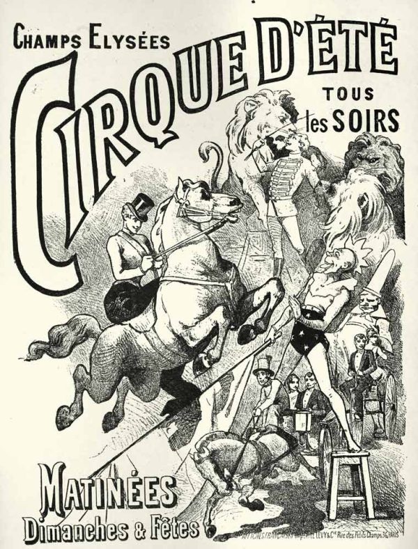 Art Nouveau - Circus Poster 02 Hot on Sale