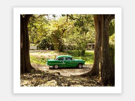 Vintage Green Car Online