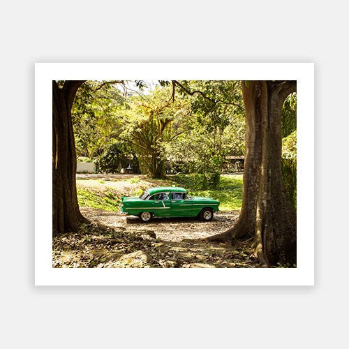 Vintage Green Car Online