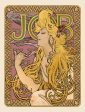 Art Nouveau - Cigarette Paper Poster Fashion