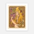 Art Nouveau - Cigarette Paper Poster Fashion