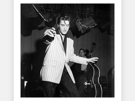 Elvis rehearsing for Milton Berle For Cheap