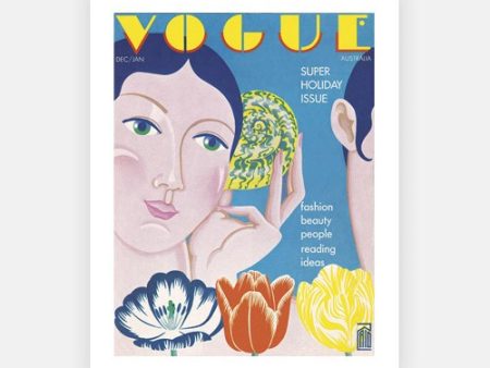 Dec - Jan 1973 Vogue Illustrated Cover Sale