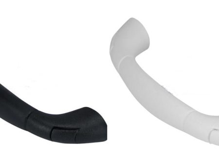 Heavy Duty Plastic Grab Handle - Black or White Online Sale