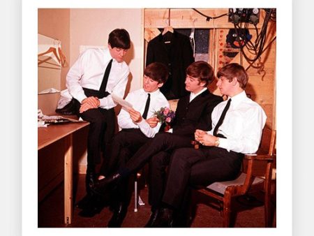 The Beatles in their Dressing Room Discount