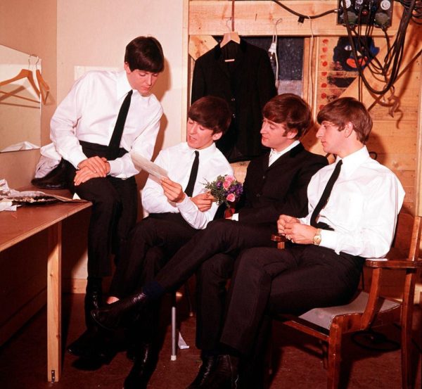 The Beatles in their Dressing Room Discount