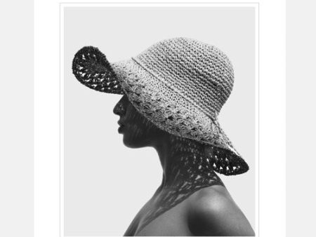 Woman with a Straw Hat Discount