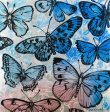 Tropical Butterflies (Silver Leaf) For Discount